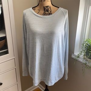 GAP Light Blue Scoop Neck Sweater